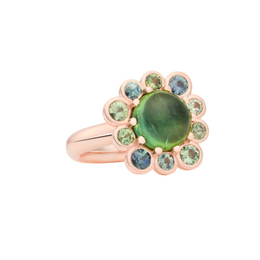         Roségold, Ringe, Bron Confetti Ring