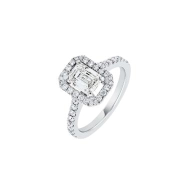 Ringe, Weißgold, Juwelier Jasper Schmuck Fabio Brillantring