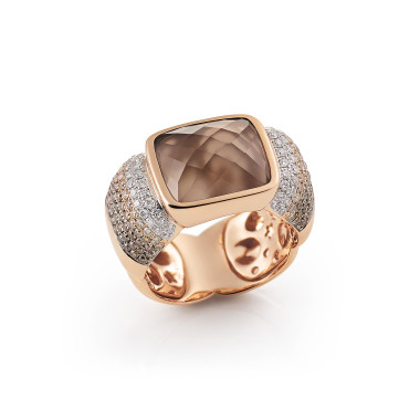 Ringe, Roségold, Al Coro La Piazza Ring
