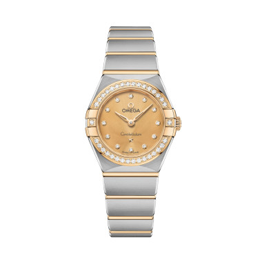 Damenuhr, Quarzwerk, Omega Constellation