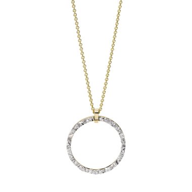 Halsschmuck, Gelbgold, Schmuckwerk Halskette 