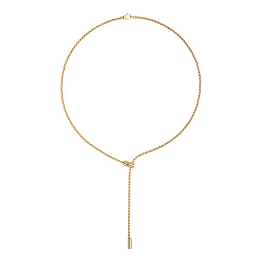 Halsschmuck, Gelbgold, FOPE Verstellbare Aria Halskette
