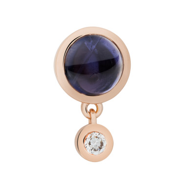 Accessoires/Sonstiges, Roségold, Bron Sushi Brosche