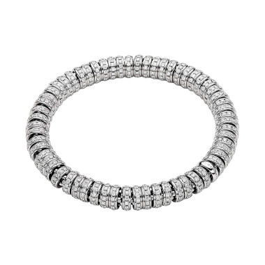         Weißgold, Armschmuck, FOPE Solo Flex'it Armband