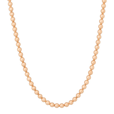 Halsschmuck, Roségold, Bron Lux Halskette 