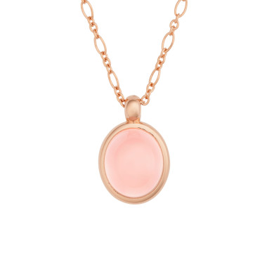 Halsschmuck, Roségold, Bron Sushi Anhänger