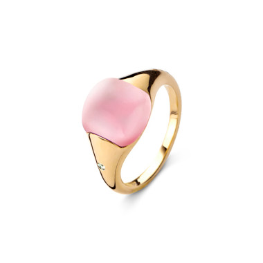 Ringe, Gelbgold, Bigli Mini Sweety Anhänger mit Kette