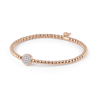 Armschmuck, Weißgold, Al Coro Stretchy Armband
