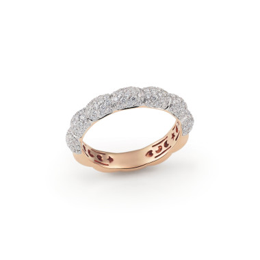 Ringe, Roségold, Al Coro La Piazza Ring