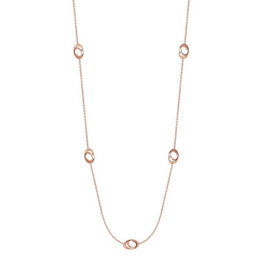 Halsschmuck, Roségold, Annamaria Cammilli Dune Lange Kette