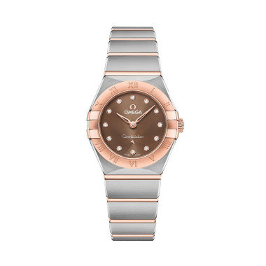 Damenuhr, Quarzwerk, Omega Constellation