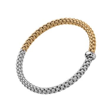         Weißgold, Armschmuck, FOPE Solo Flex'it Armband