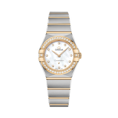 Damenuhr, Quarzwerk, Omega Constellation
