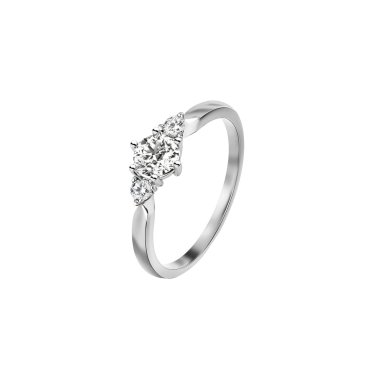Ringe, Weißgold, Juwelier Jasper Schmuck Brillant-Ring