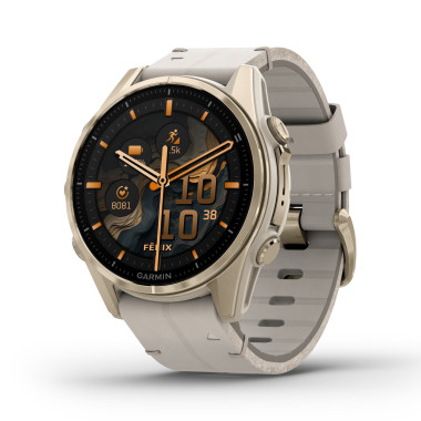 Damen- und Herrenuhr, Quarzwerk, Garmin fēnix® 8 – 43 mm, AMOLED