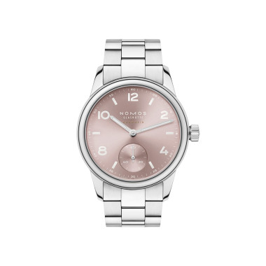 Damen- und Herrenuhr, Automatik, NOMOS Glashütte Club Sport Neomatik 34 Rosé