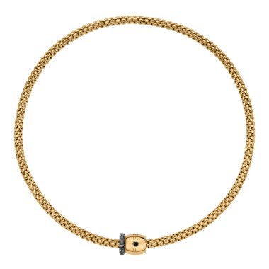         Gelbgold, Halsschmuck, FOPE Solo Flex'it Halskette