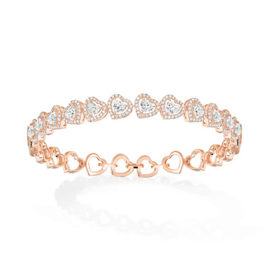 Armschmuck, Roségold, Messika Joy Cœur Armband