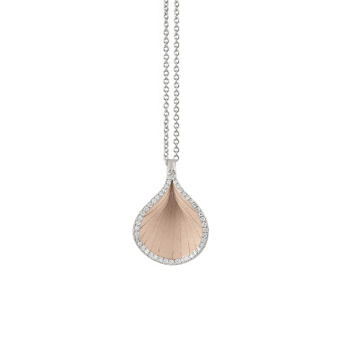 Halsschmuck, Roségold, Annamaria Cammilli Goccia Collier