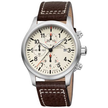 Herrenuhr, Automatik, Mühle Glashütte Terrasport I Chronograph