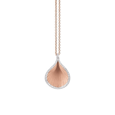 Halsschmuck, Weißgold, Annamaria Cammilli Goccia Collier