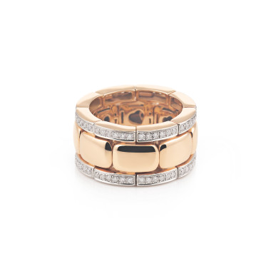 Ringe, Roségold, Al Coro La Piazza Ring