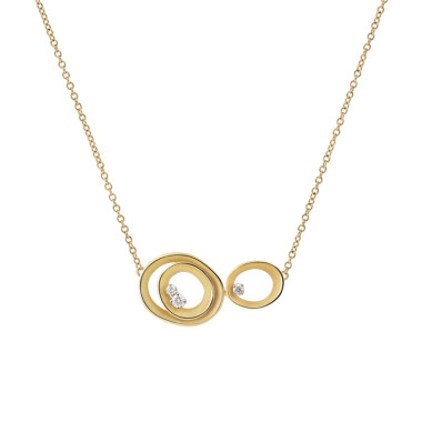         Gelbgold, Halsschmuck, Cammilli Dune Solar Collier