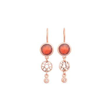 Ohrringe, Roségold, Bron Toujours Ajour Ohrschmuck