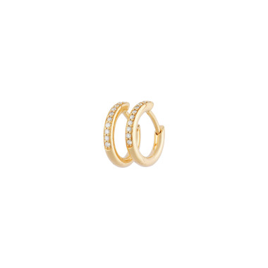         Gelbgold, Ohrringe, Bron Lux Ohrschmuck