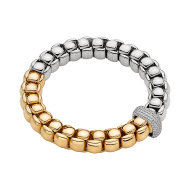         Weißgold, Armschmuck, FOPE Luna Armband