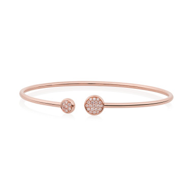         Roségold, Armschmuck, Bron Reflex Armreif