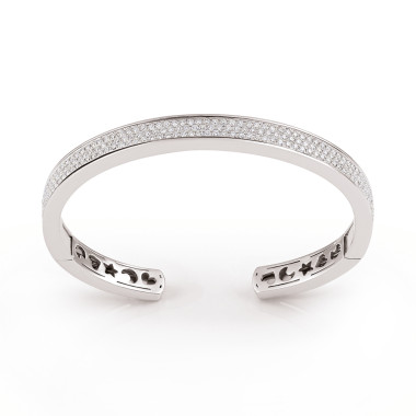 Armschmuck, Weißgold, Al Coro Dolce Vita Armreif