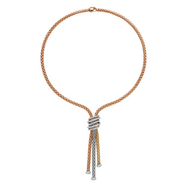 Halsschmuck, Weißgold, FOPE Solo Collier