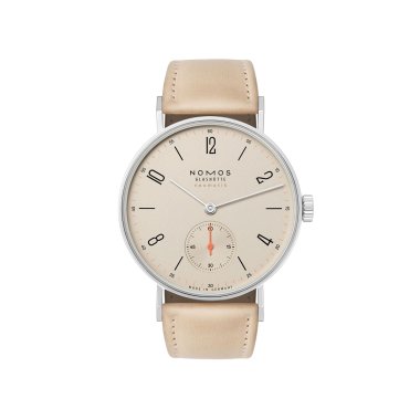 Damenuhr, Automatik, NOMOS Glashütte Tangente neomatik champagner