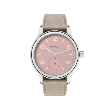         Handaufzug, NOMOS Glashütte Club Campus Full Rose