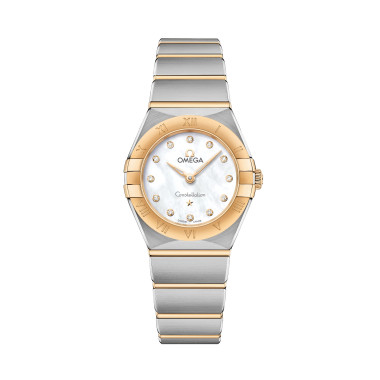 Damenuhr, Quarzwerk, Omega Constellation