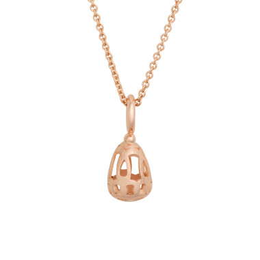 Halsschmuck, Roségold, Bron Toujours Ajour Anhänger