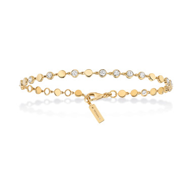 Armschmuck, Gelbgold, Messika D-Vibes Armband KM