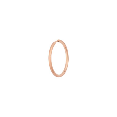 Ohrringe, Roségold, Bron Lux Creole