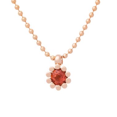 Halsschmuck, Roségold, Bron Sprite Anhänger