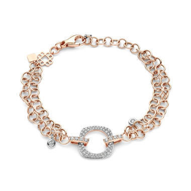         Weißgold, Armschmuck, Bigli Elements Bracelet
