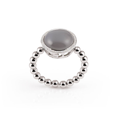 Ringe, Weißgold, Al Coro Palladio Ring