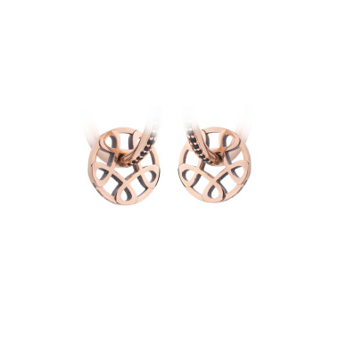         Roségold, Ohrringe, Bron Toujours Ajour Ohrschmuck