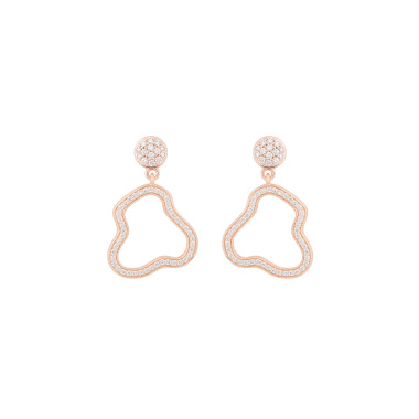         Roségold, Ohrringe, Bron Joy Cloud Ohrschmuck