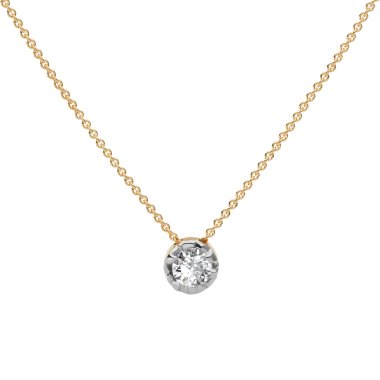 Halsschmuck, Rotgold, Schmuckwerk Alpen Halskette
