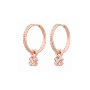 Ohrringe, Roségold, Bron Joy Ohrhänger