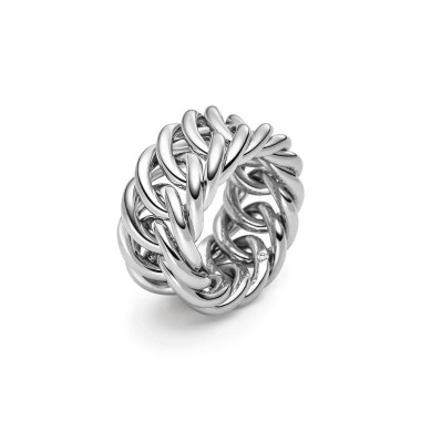 Ringe, Weißgold, IsabelleFa Kettenring "Manchette"