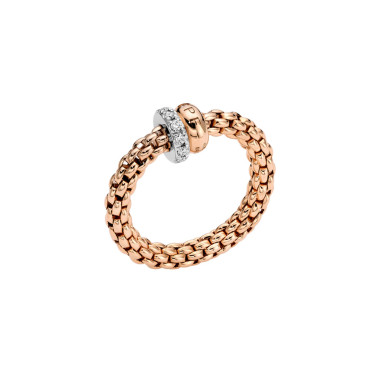         Weißgold, Ringe, FOPE Solo Flex'it Ring