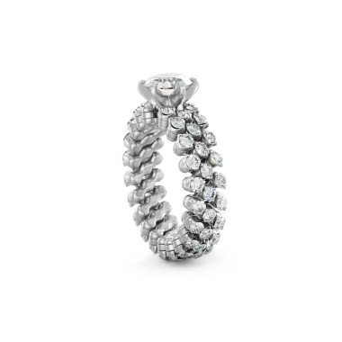         Weißgold, Ringe, Serafino Consoli Brevetto Solitaire Multi-Size Ring