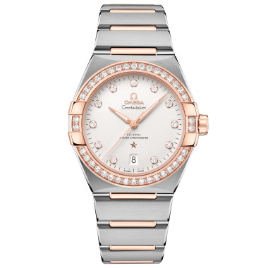 Damen- und Herrenuhr, Automatik, Omega Constellation